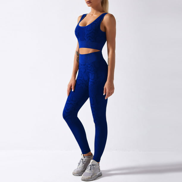 Details about   Solid Women Design Tights Lycra Blend Polyester Running Gym Wear Blue 
